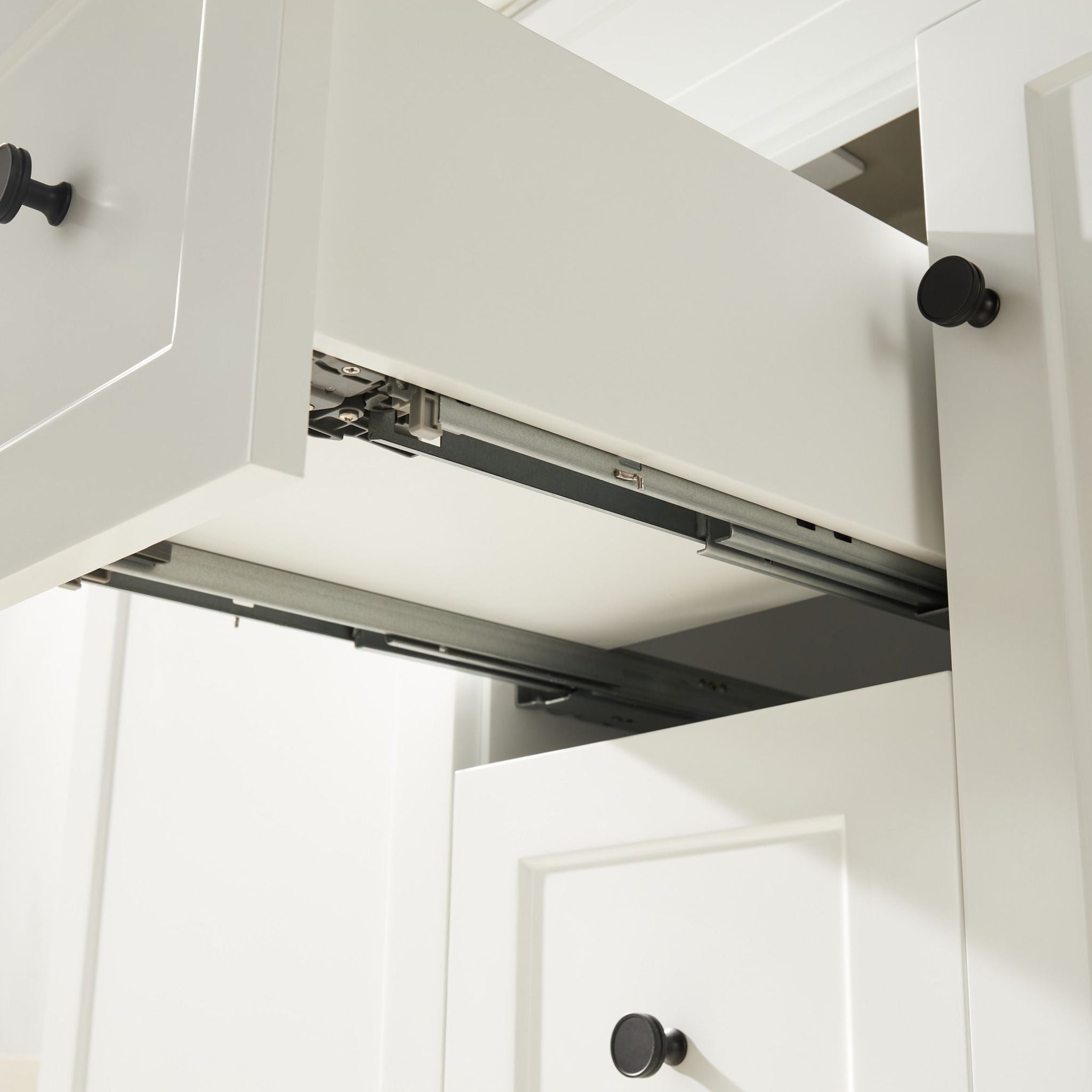 VITO HAMILTON MATTE WHITE 1200MM DOUBLE BOWL FLOOR STANDING VANITY
