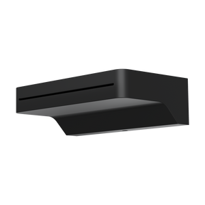 Linsol Hugo Waterfall Bath Spout 137mm Matte Black