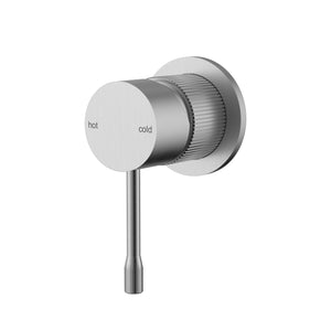 IKON LINIE WALL MIXER TRIM KIT WITH ROUGH IN BODY BRUSHED NICKEL