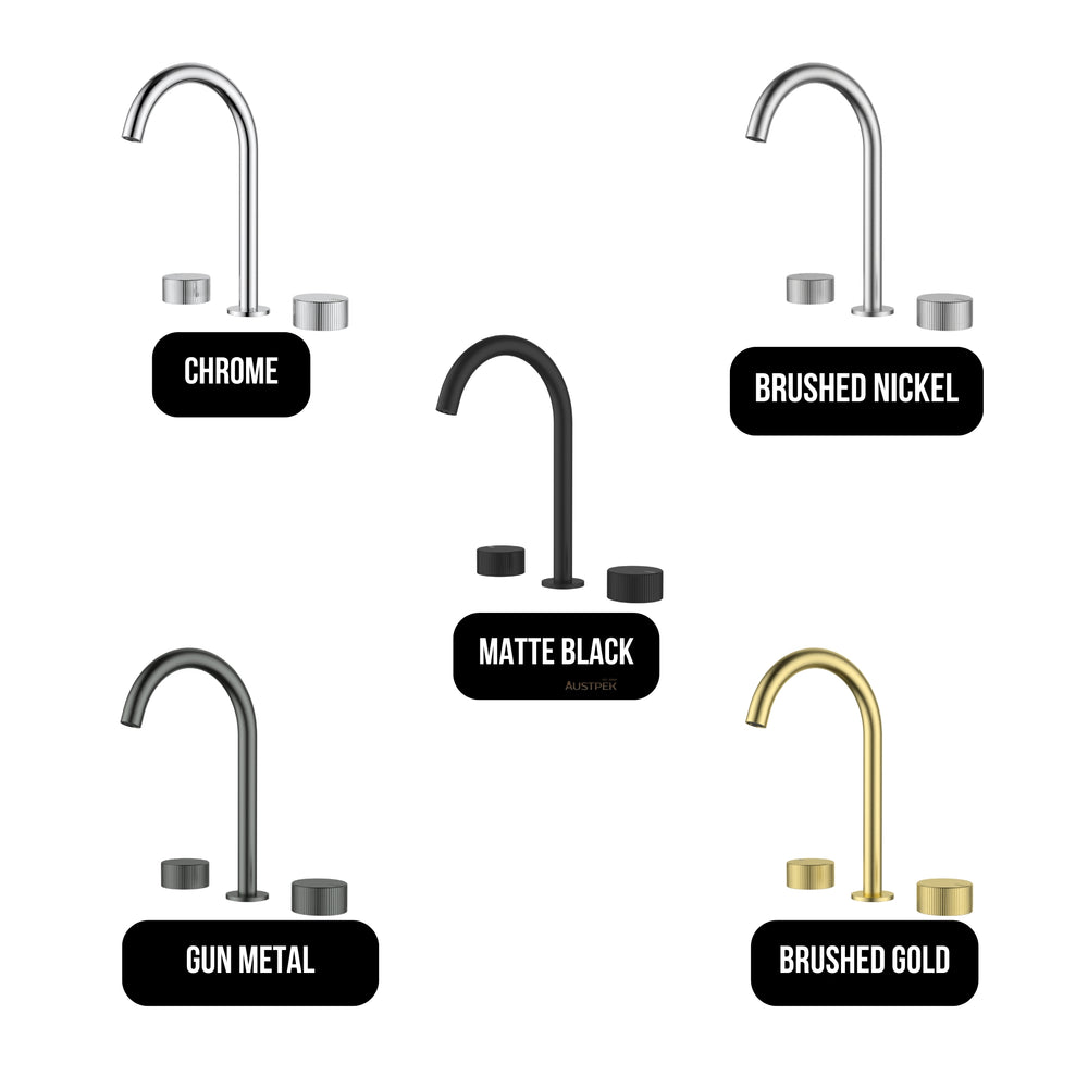 IKON SOKO LEAD FREE BASIN SET 284MM CHROME