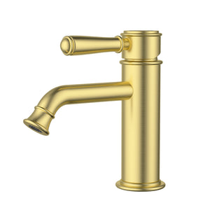 IKON CLASICO BASIN MIXER 170MM BRUSHED GOLD