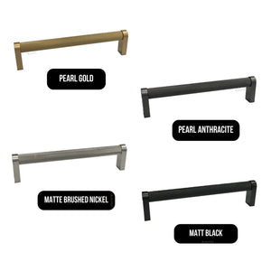 MODULR SQUARE HANDLE MATTE BRUSHED NICKEL (AVAILABLE IN 160MM AND 320MM)