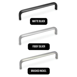 MODULR SQUARE HANDLE FOGGY SILVER (AVAILABLE IN 128MM, 160MM, 224MM AND 320MM)