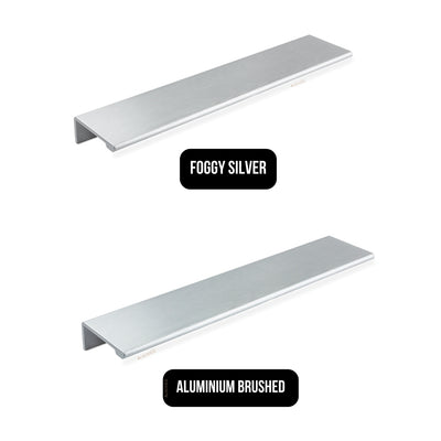 MODULR PROFILE HANDLE FOGGY SILVER (AVAILABLE IN 64MM AND 160MM)