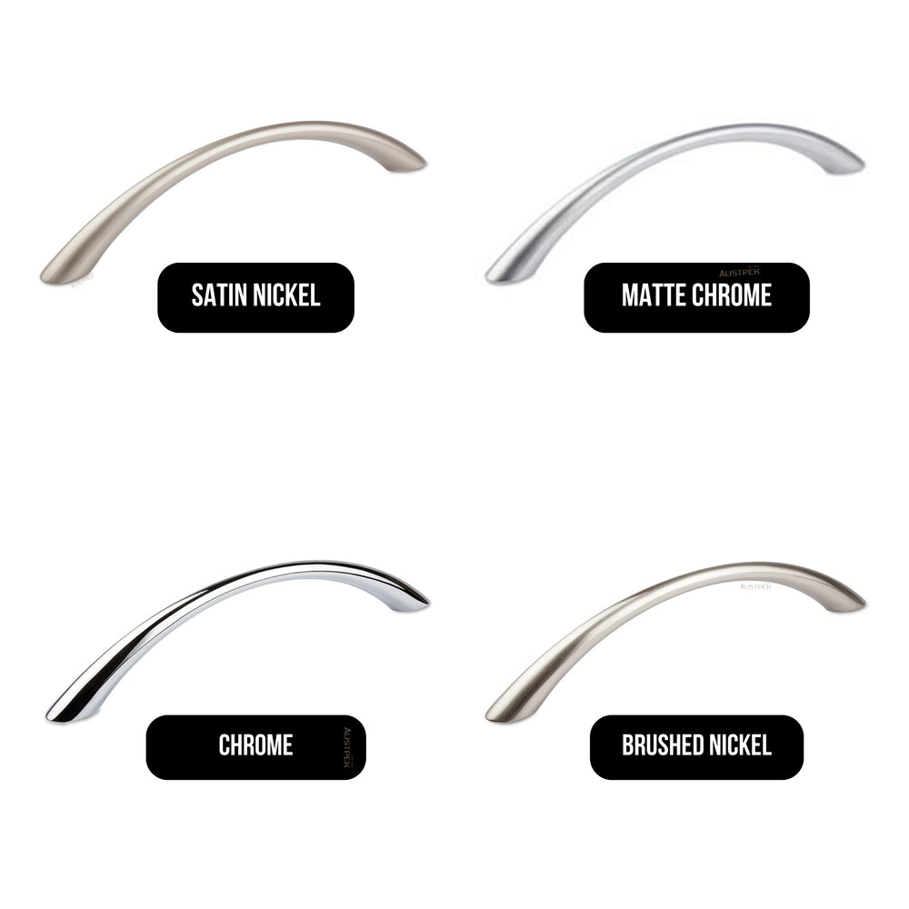 MODULR BOW HANDLE 96MM CHROME