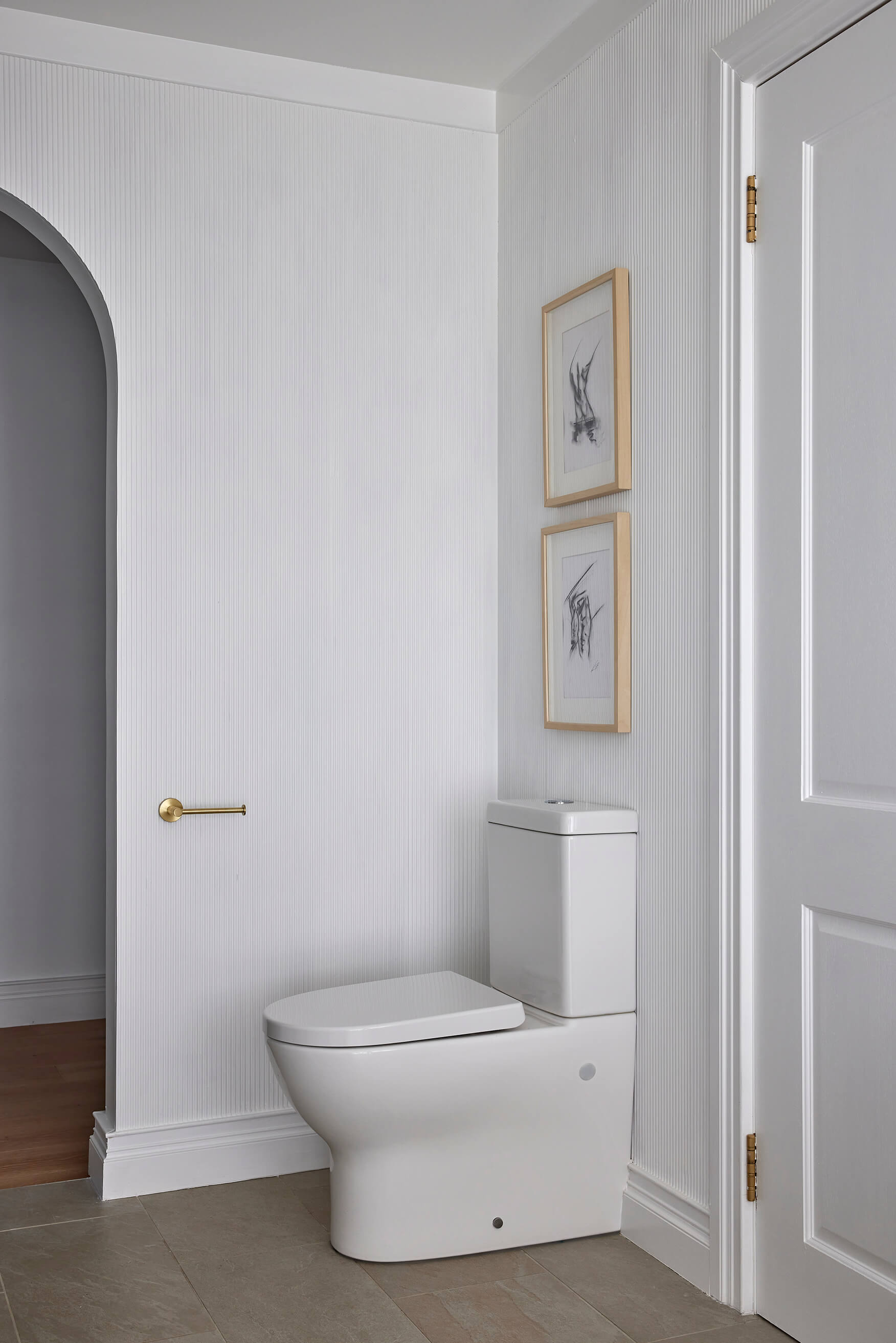 TURNER HASTINGS HARTLEY CLOSE COUPLED BACK TO WALL TOILET SUITE GLOSS WHITE