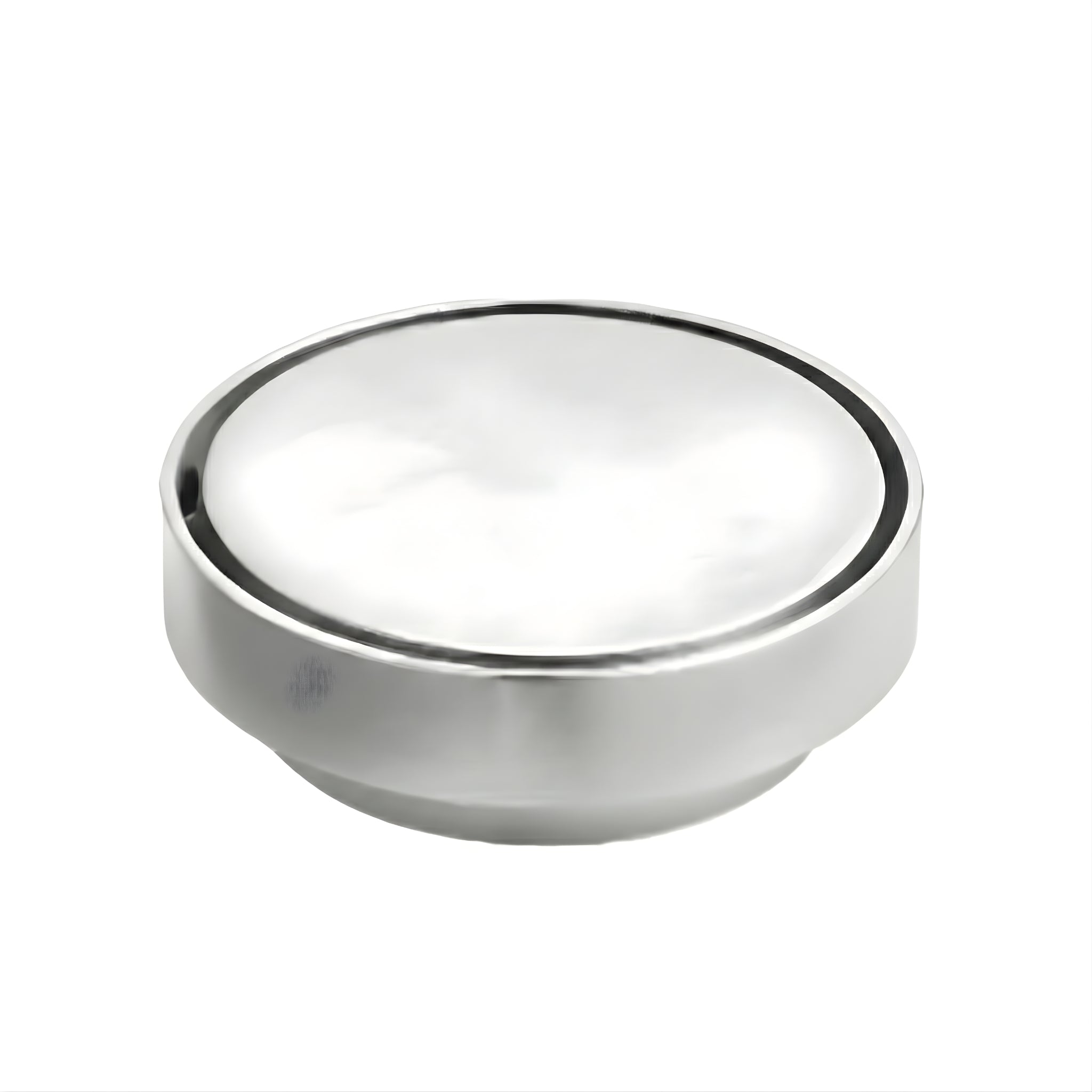 INFINITY ROUND TILE INSERT FLOOR DRAIN 115MM BRUSHED CHROME