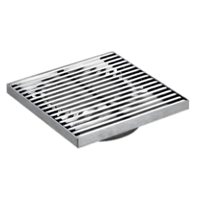 INFINITY GRILLS SQUARE TILE INSERT FLOOR DRAIN 115MM CHROME