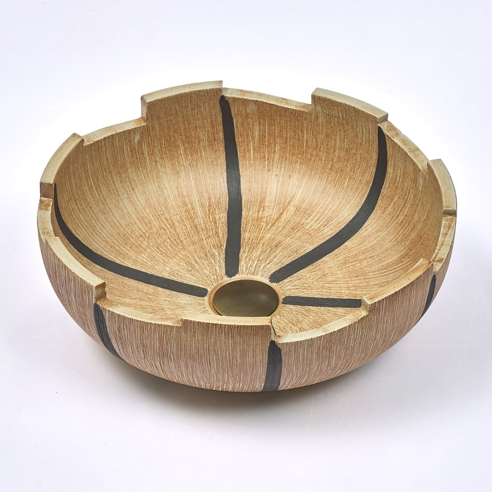 INFINITY ABOVE COUNTER BASIN ROUND PORCELAIN 410MM