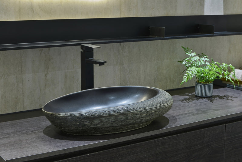 INFINITY ART BASIN PORCELAIN 580MM OVAL