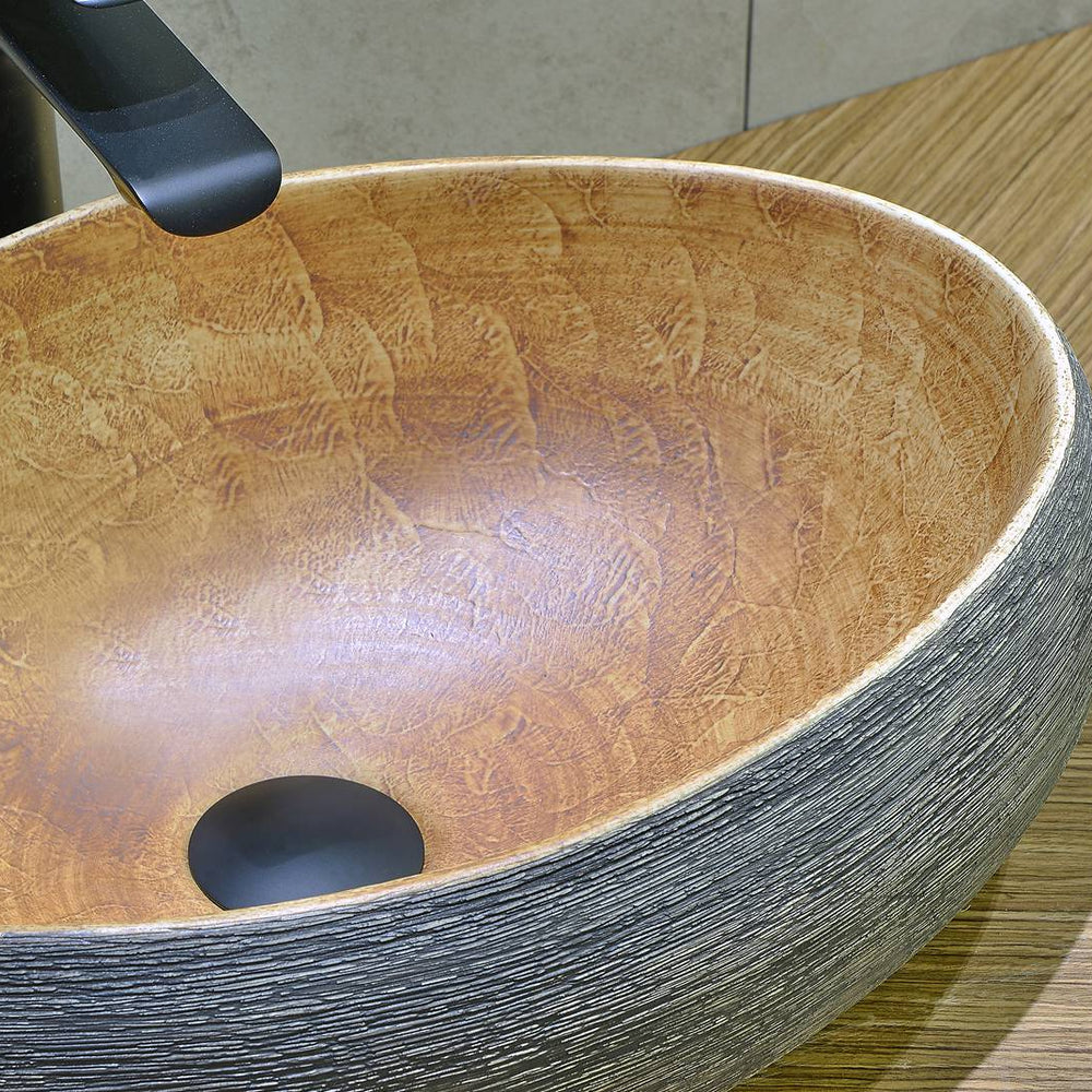 INFINITY ART BASIN PORCELAIN OVAL 470MM