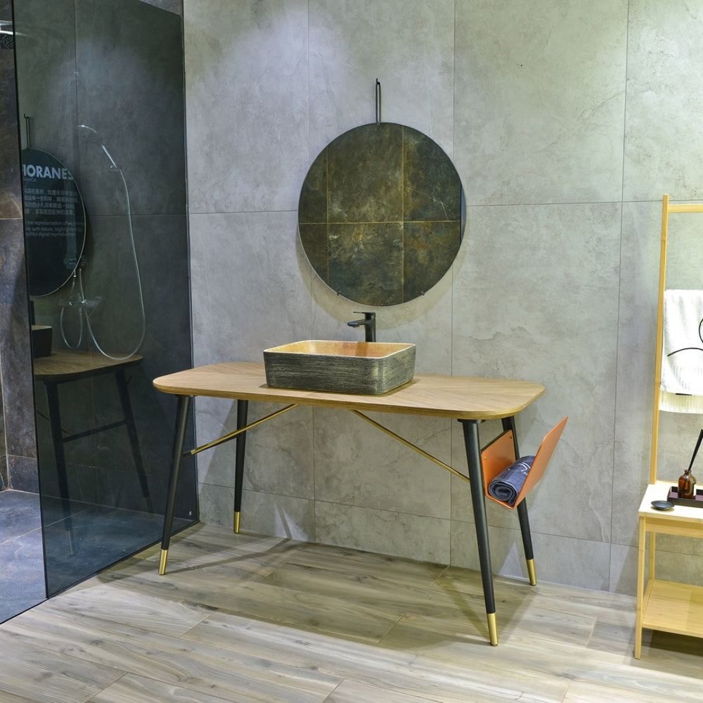 INFINITY ART BASIN PORCELAIN RECTANGULAR 470MM