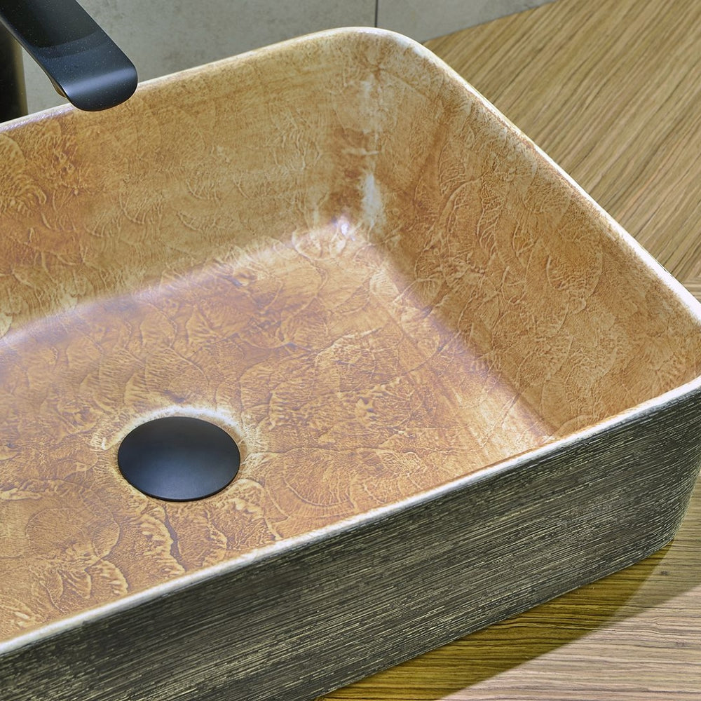 INFINITY ART BASIN PORCELAIN RECTANGULAR 470MM