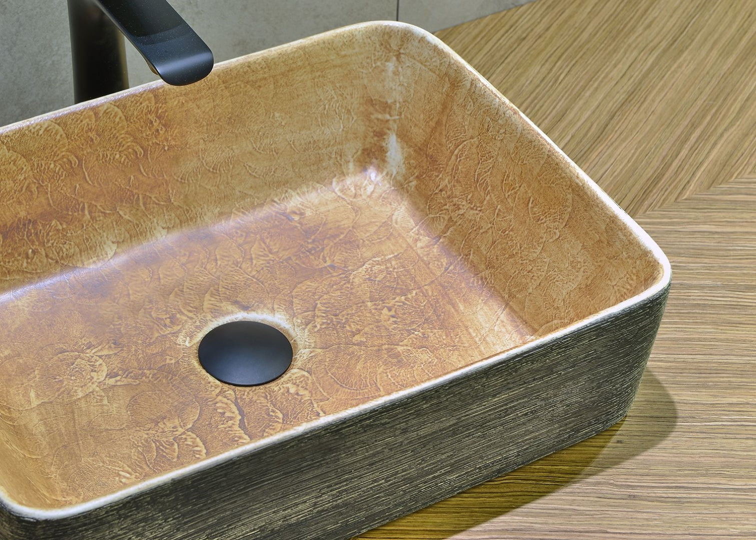 INFINITY ART BASIN PORCELAIN RECTANGULAR 470MM