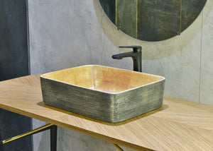 INFINITY ART BASIN PORCELAIN RECTANGULAR 470MM