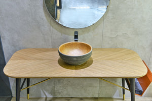 INFINITY ART BASIN PORCELAIN ROUND 340MM