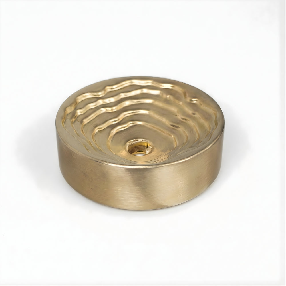 INFINITY ABOVE COUNTER CERAMIC BASIN MATTE GOLD 410MM