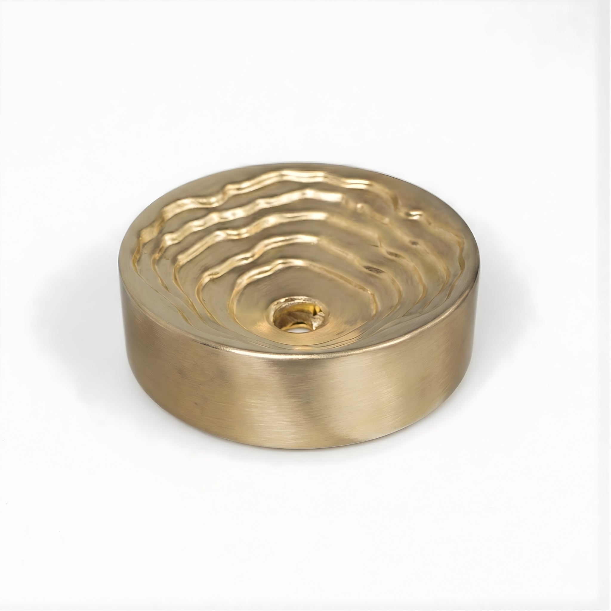 INFINITY ABOVE COUNTER CERAMIC BASIN MATTE GOLD 410MM