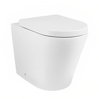 INSPIRE ALZANO RIMLESS TORNADO WALL FACE PAN MATTE WHITE