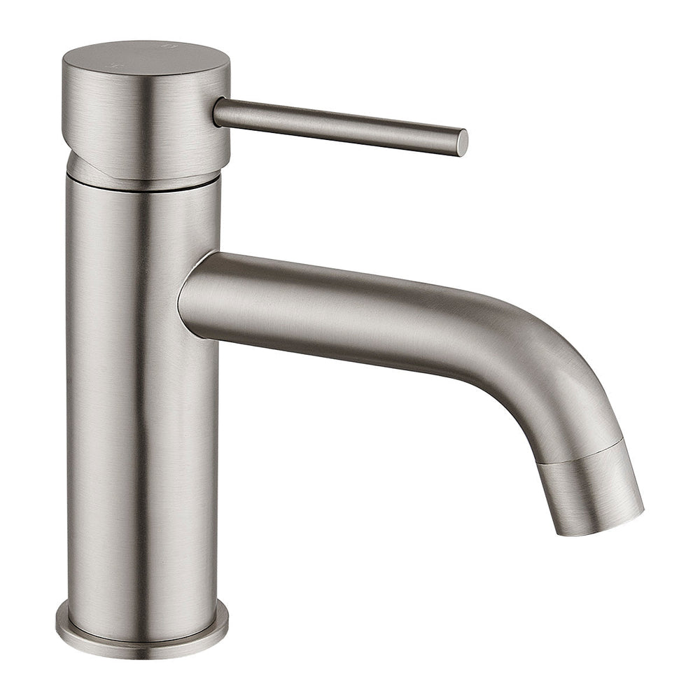 HELLYCAR IDEAL LEAD FREE BASIN MIXER 164MM BRUSHED NICKEL