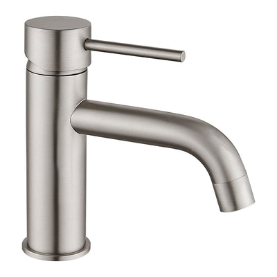 HELLYCAR IDEAL LEAD FREE BASIN MIXER 164MM BRUSHED NICKEL