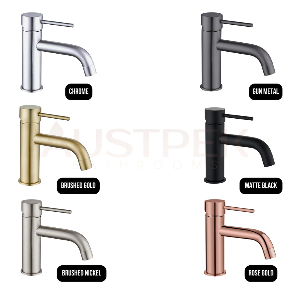 HELLYCAR IDEAL LEAD FREE BASIN MIXER 164MM BRUSHED GOLD