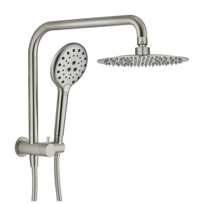 HELLYCAR IDEAL SHOWER SYSTEM BRUSHED NICKEL