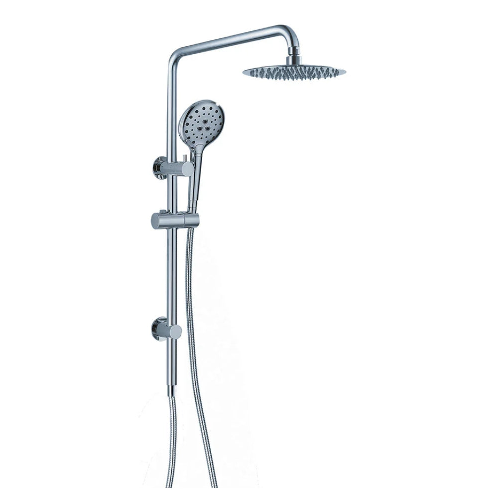 HELLYCAR IDEAL SHOWER SYSTEM WITH RAIL CHROME