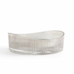 INFINITY ABOVE COUNTER GLASS BASIN GOLD 500MM