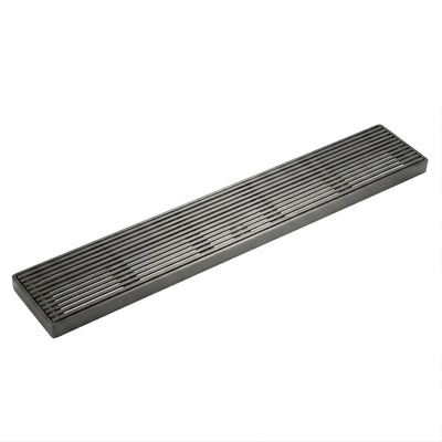 INFINITY GRILLS TILE INSERT FLOOR DRAIN GUN METAL (MULTIPLE SIZES AVAILABLE)