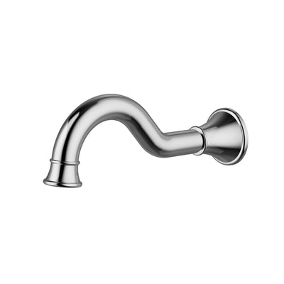 IKON CLASICO LEAD FREE BATH SPOUT 207MM CHROME