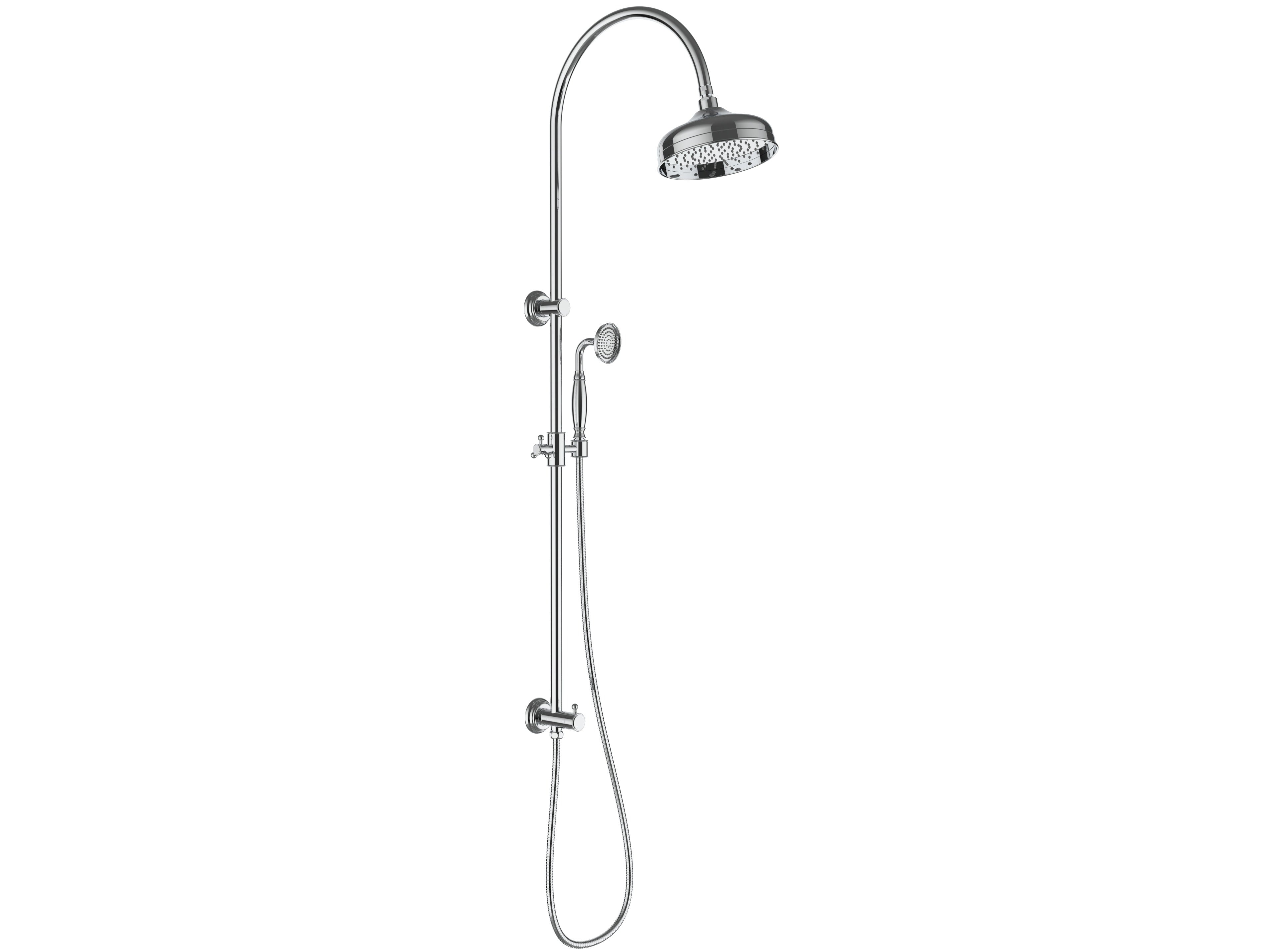 IKON CLASICO COMBINATION SHOWER SET 1311MM CHROME