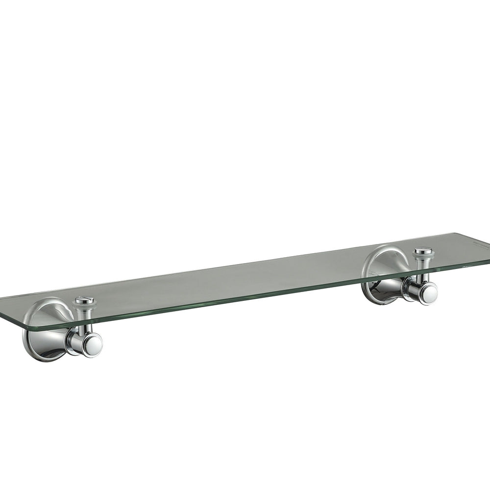IKON CLASICO GLASS SHELF CHROME 500MM