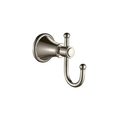 IKON CLASICO ROBE HOOK BRUSHED NICKEL