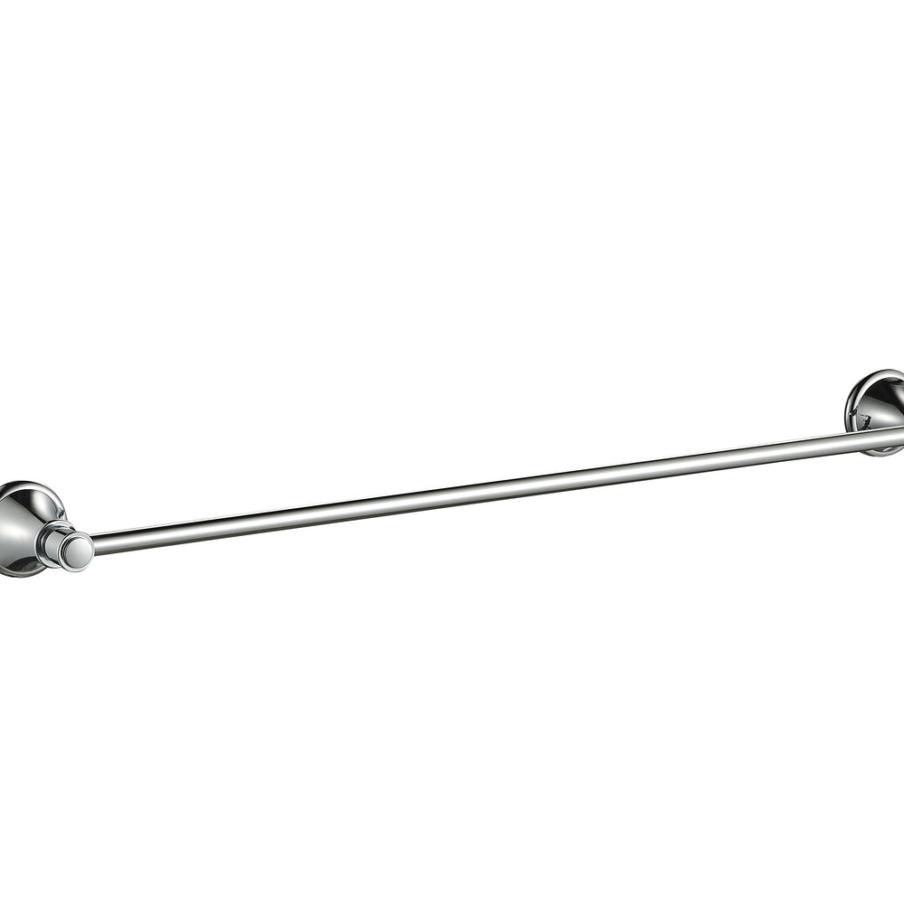 IKON CLASICO NON-HEATED SINGLE TOWEL RAIL BRUSHED GOLD 600MM