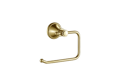 IKON CLASICO TOILET ROLL HOLDER BRUSHED GOLD 144MM