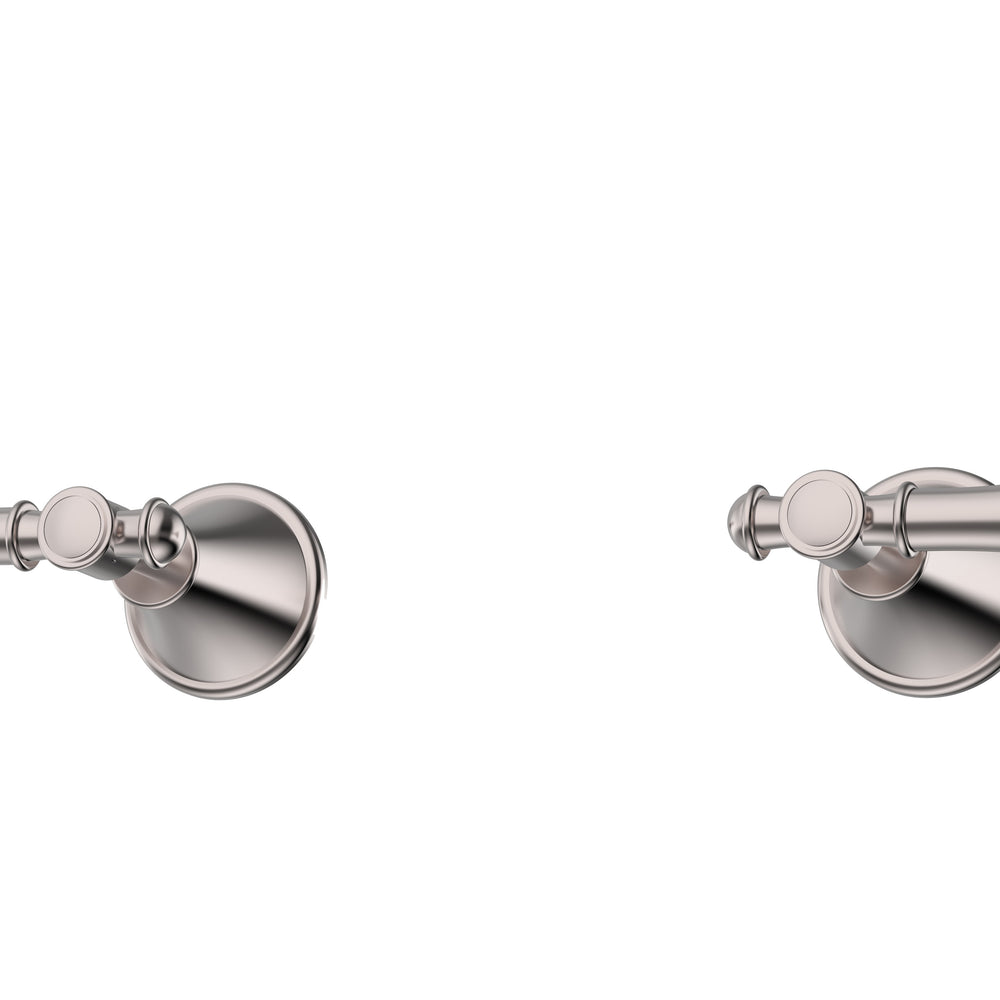 IKON CLASICO LEAD FREE WALL TOP ASSEMBLIES BRUSHED NICKEL (BRASS HANDLE)