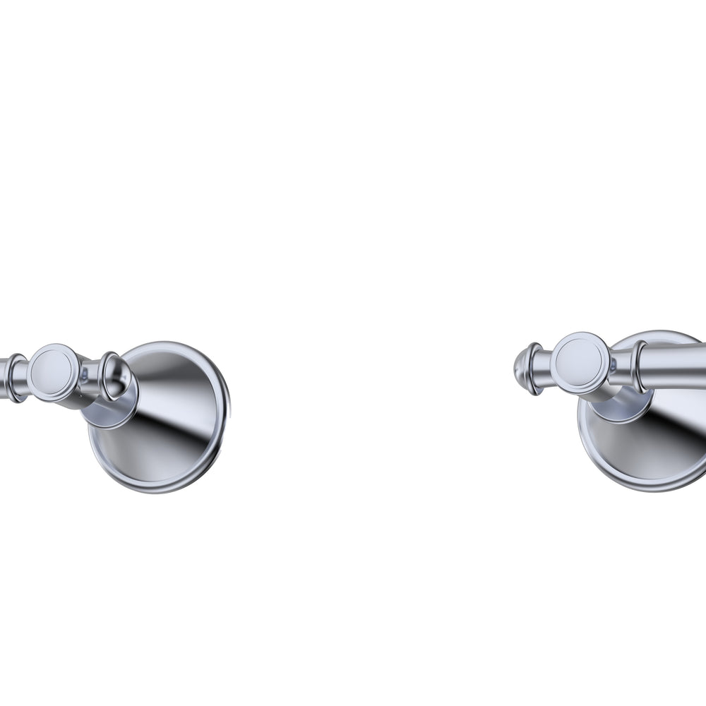 IKON CLASICO WALL TOP ASSEMBLIES CHROME (BRASS HANDLE)