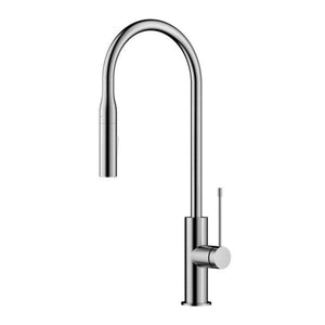 IKON AZIZ PULL-OUT SINK MIXER 510MM BRUSHED NICKEL