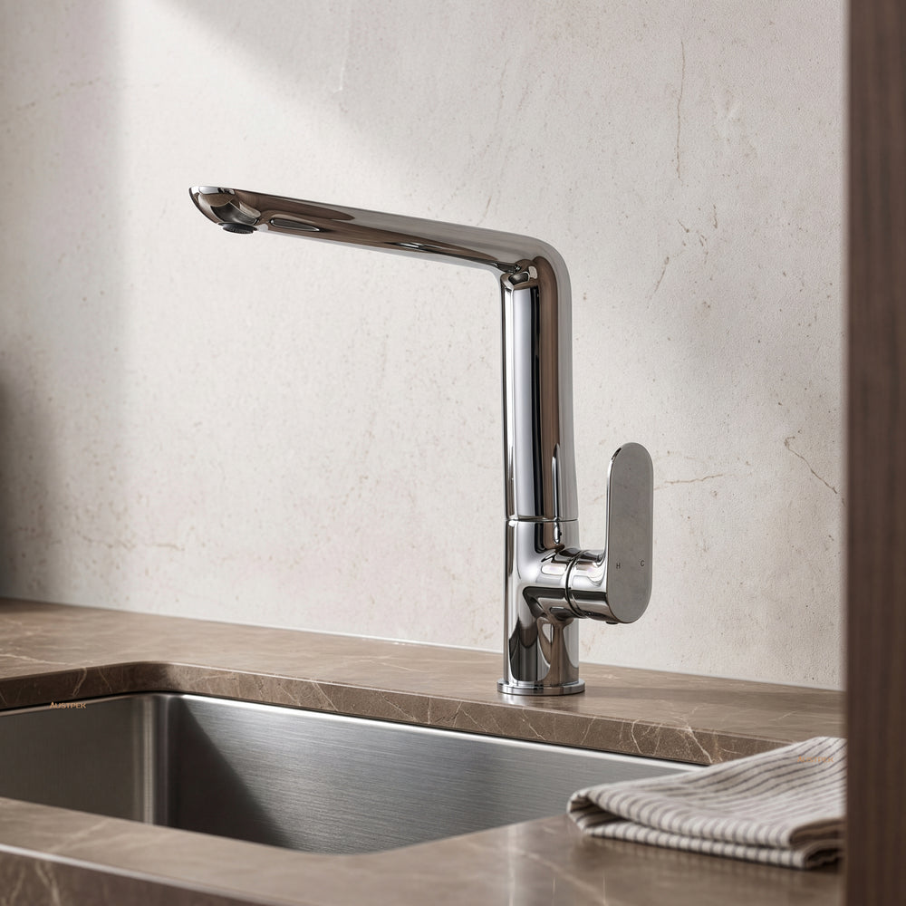 IKON BANDA SINK MIXER 314MM CHROME