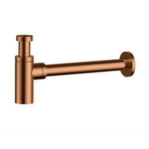 IKON BOTTLE TRAP 320MM BRUSHED COPPER