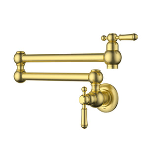 IKON CLASICO POT FILLER 263MM BRUSHED GOLD