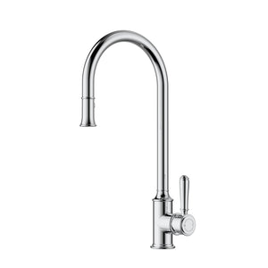 IKON CLASICO PULL OUT SINK MIXER CHROME