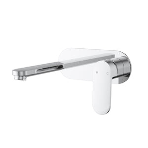 IKON CORA WALL BASIN MIXER 200MM CHROME