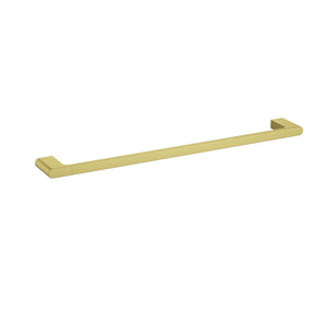 IKON CORA SINGLE TOWEL RAIL 600MM BRUSHED GOLD