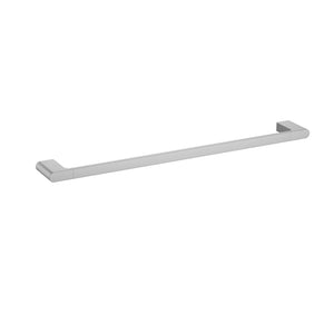 IKON CORA SINGLE TOWEL RAIL 600MM BRUSHED NICKEL