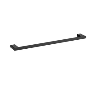 IKON CORA SINGLE TOWEL RAIL 600MM MATTE BLACK
