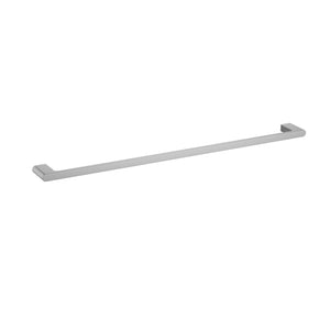 IKON CORA SINGLE TOWEL RAIL 800MM BRUSHED NICKEL