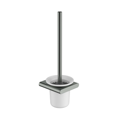 IKON CORA TOILET BRUSH HOLDER 375MM GUN METAL