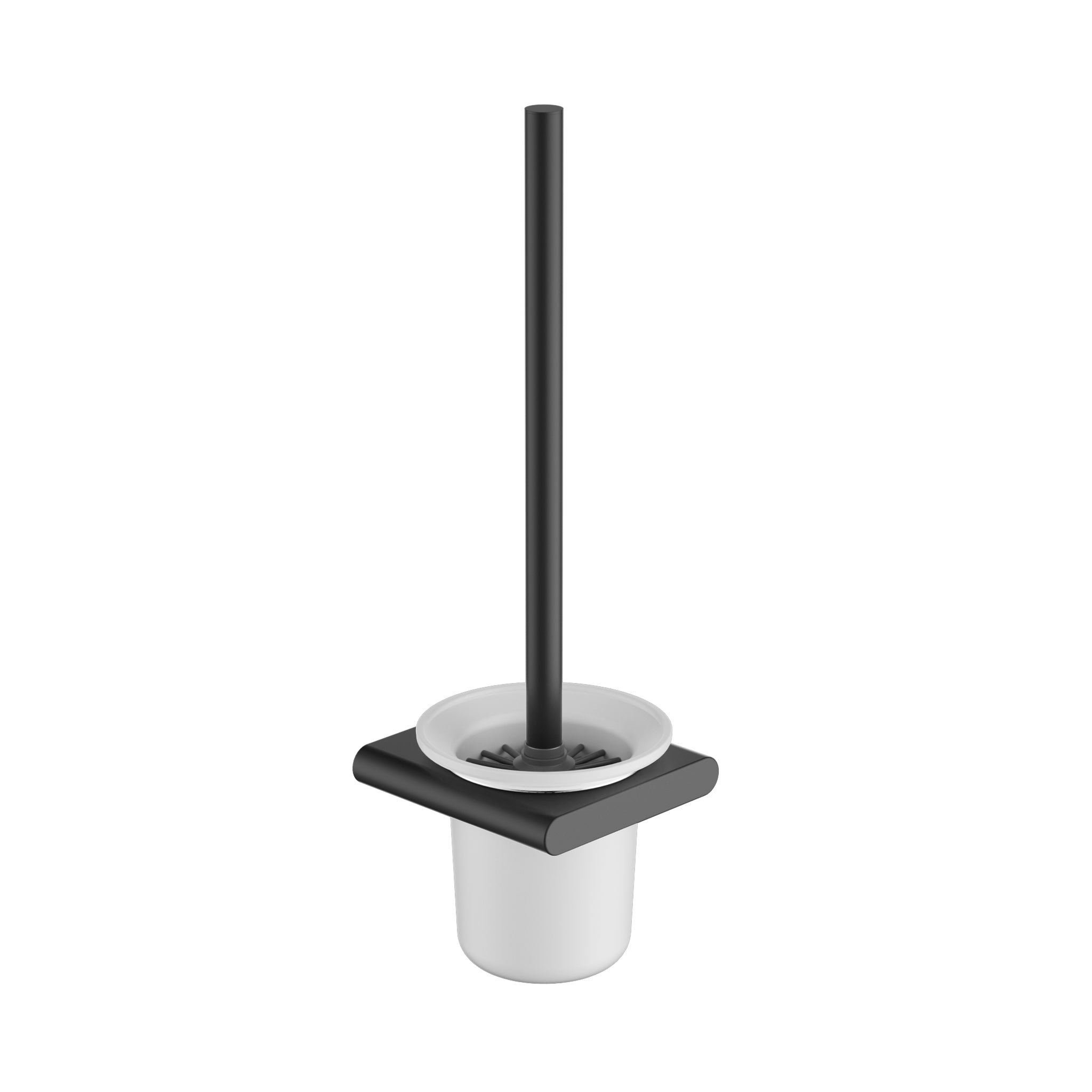 IKON CORA TOILET BRUSH HOLDER 375MM MATTE BLACK